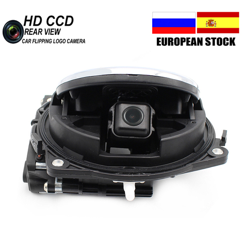 Cámara de marcha atrás para coche VW Golf 5, 6, MK6, Passat B6, CC, B7, B8, Golf7, emblema, cámara de visión trasera, RGB, CVBS, MIB Discover ► Foto 1/6