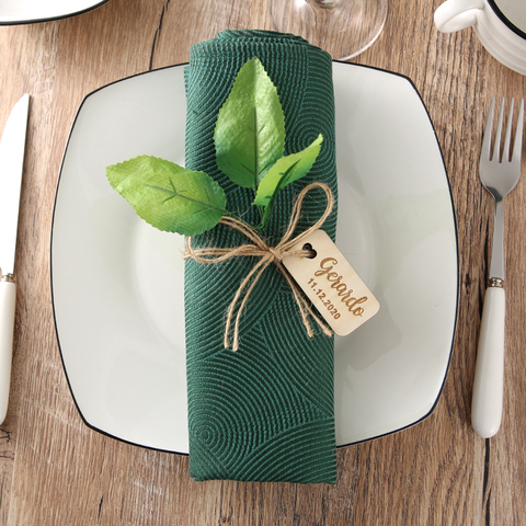 Letrero personalizado con nombre para mesa de boda, etiquetas de nombres de invitados, Decoración de mesa de boda ► Foto 1/6