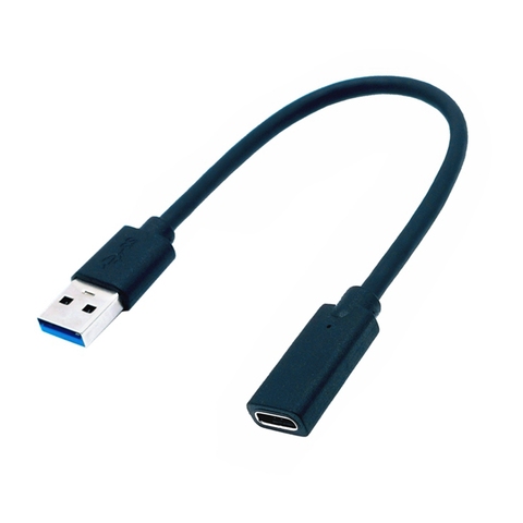 USB 3,1 tipo C hembra A USB 3,0 Cable adaptador de Puerto macho USB-C A conector tipo A Convertidor para Macbook Android Teléfono Móvil ► Foto 1/6