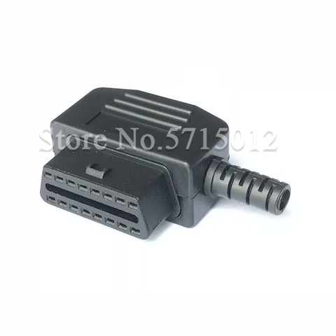 Conector automotriz OBD2 OBDII de 16 agujeros, enchufe de diagnóstico de prueba de OBD automático ► Foto 1/5