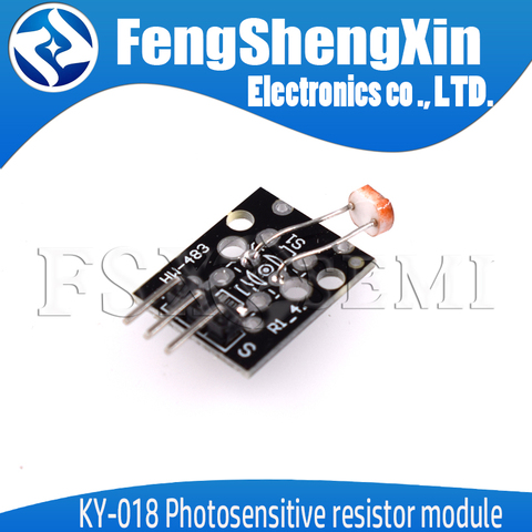 KY-018 KY018-Sensor fotosensible de detección de luz, módulo sensible óptico de 3 pines para arduino, Kit DIY ► Foto 1/1