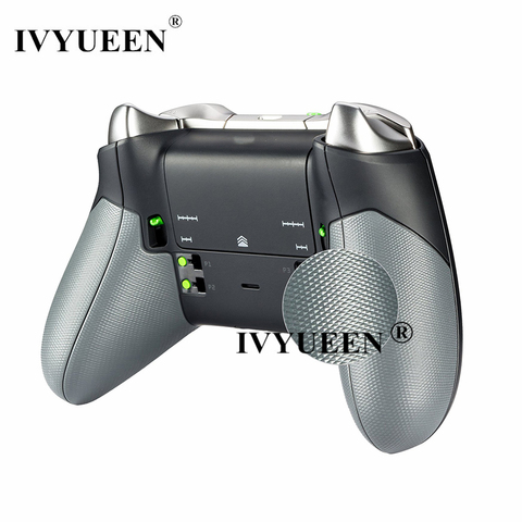 IVYUEEN-rieles laterales izquierdo y derecho de goma, recambio de empuñaduras de mango trasero para Controlador XBox One Elite, paneles traseros, Kits de placa frontal ► Foto 1/6