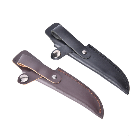 ¡Oferta! 1 ud. Funda de cuero de 22cm para cuchillo con hebilla para cinturón de cintura herramienta multifunción de bolsillo ► Foto 1/6