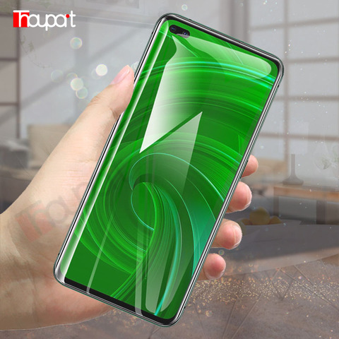 5D La pegamento de vidrio templado para OPPO verdadero yo 3 6S X50 5G verdadero yo C3 5i Protector de pantalla verdadero yo 5 6 Pro de vidrio película protectora cubierta ► Foto 1/6