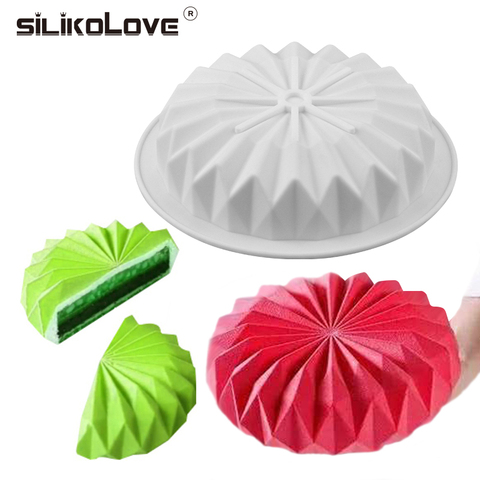 SILIKOLOVE-Molde de silicona 3D para pastel, herramientas para pastel, postre, Molde de Mousse, formas de grado alimenticio, decoración de Navidad para hornear pasteles ► Foto 1/6