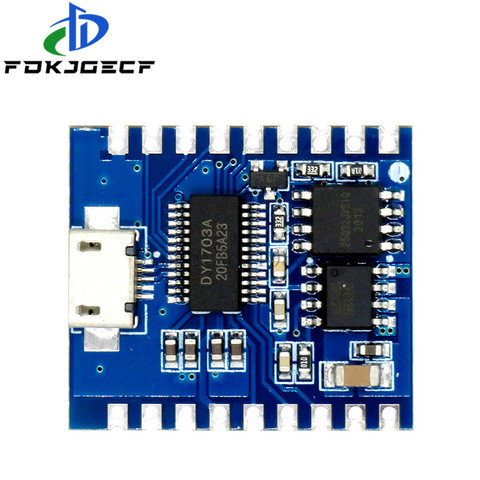 Módulo de reproductor MP3 Módulo de Voz 4MB reproducción de voz disparador IO Control de puerto de serie USB descargar FLash DY-SV17F ► Foto 1/2