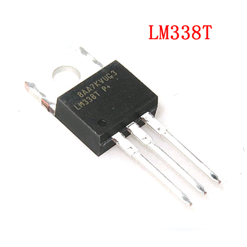10 unids/lote LM338T LM338 regulador de tensión 5A 1,2 V a 32V de salida es corto-circuito protegido a-220 ► Foto 1/1