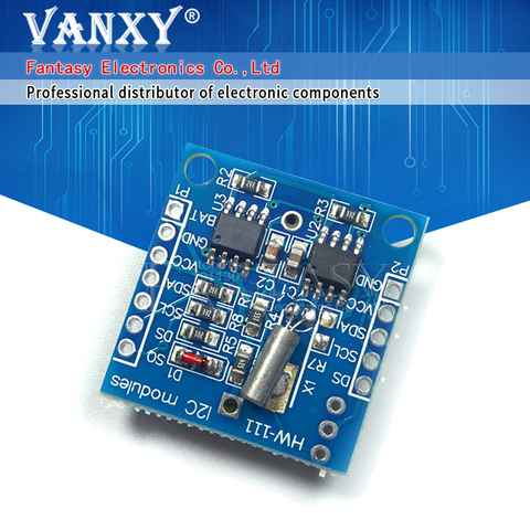 5 uds pequeño RTC I2C módulos 24C32 memoria DS1307 reloj RTC módulo sin batería nueva ► Foto 1/6