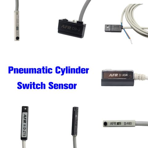 10 uds cilindro neumático de aire interruptor de láminas magnético Sensor D-A93 Z73 C73 A54 CS1-G J DMS-H U F SMC tamaño D-M9N D-M9NV D-M9PV M9BV ► Foto 1/6