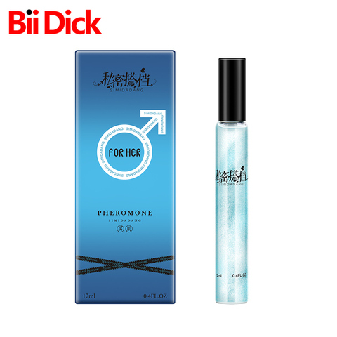 Perfume de feromonas afrodisíaco para mujer, pulverizador corporal para orgasmo, flirteo, agua perfumada para hombres y niñas, lubricantes, 28 pedidos, 12ml ► Foto 1/5