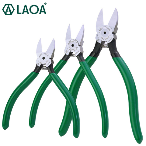LAOA-Alicates de plástico CR-V, cortador de Cable Eléctrico Diagonal, recorte de componentes electrónicos ► Foto 1/6