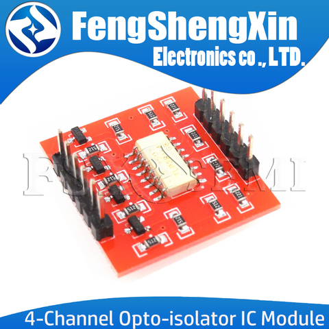 Módulo IC TLP281-4 de 4 canales para placa de expansión Arduino, aislamiento optoacoplador de nivel alto y bajo ► Foto 1/2