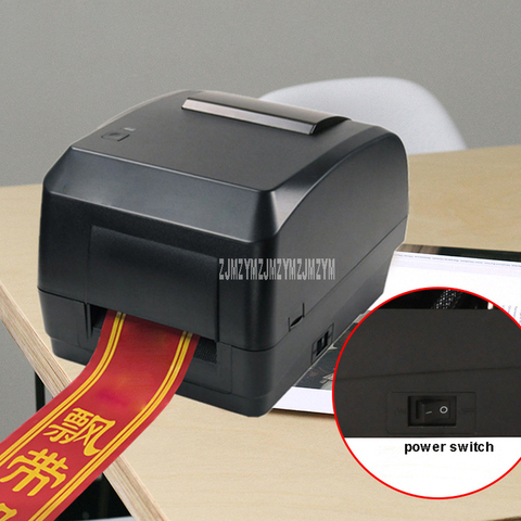Impresora eléctrica de 104mm de ancho para cinta de satén, interfaz USB, decoración, cinta de impresión, 140 m/h, 60W, HY-108B ► Foto 1/6