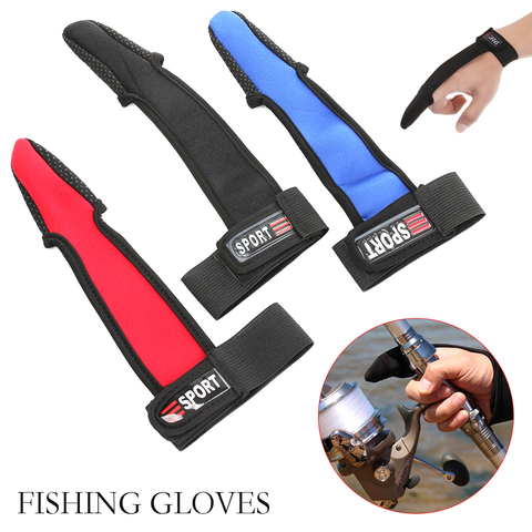 Guantes antideslizantes de un solo dedo, protectores de pesca, para pescadores, Surfcasting, transpirables, equipo de pesca ► Foto 1/6