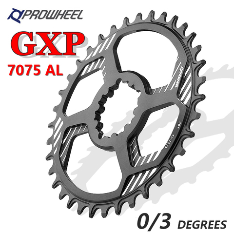 PROWHEEL-cadena para bicicleta de montaña GXP, llanta AL7075 para Sram NX XX XX1 X9 XO GX bielas MTB, 28T/30T/32T/34T/36T/38T ► Foto 1/6