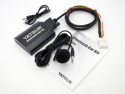 Yatour-Kit de audio auxiliar con Bluetooth para coche, para Nissan Xtrail, Teana Patrol, Qashqai, Almera, Maxima, reproductor MP3, adaptador AUX, llamada con manos libres ► Foto 1/1