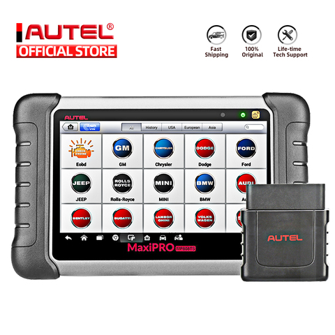 Autel MaxiPRO MP808TS OBDII herramienta de diagnóstico Automotriz del coche OBD2 escáner OBD 2 lector de código TPMS funciones PK AP200 MK808 MK808TS ► Foto 1/6