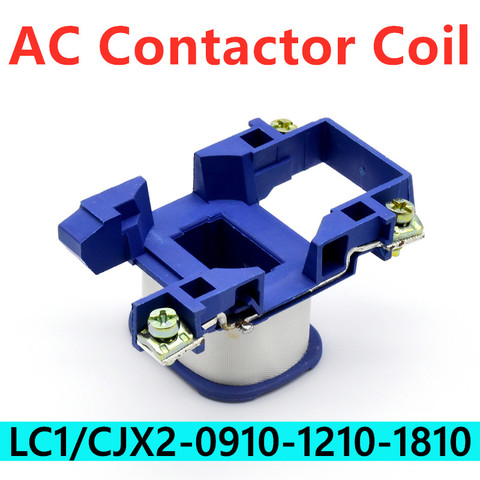 Control de Contactor de CA, bobina de voltaje, Control de Contactor, CJX2/LC1 0910 1810 1210 AC220V AC110V AC380V AC24V AC36V AC ► Foto 1/6