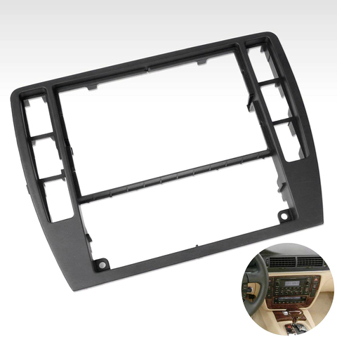 Del coche Dash centro de la consola Ajuste de bisel Panel de Radio cara Trim para VW Passat B5 1997-2005 3B0858069 ► Foto 1/6