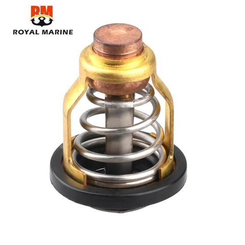 60 grados termostato 67F-12411-01 para Yamaha F75 F80 F90 F150 VF250 partes del motor de fueraborda máquina fuera de borda 67F-12411 ► Foto 1/6