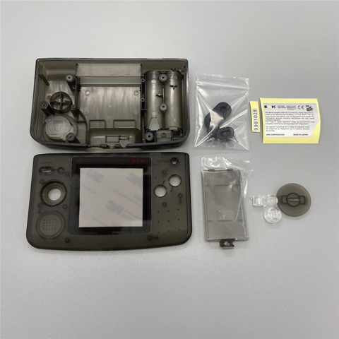 Carcasa completa de plástico para SNK NGPC, reemplazo de carcasa para NEO GEO POCKET, COLOR, para reparación de carcasas de casa ► Foto 1/4