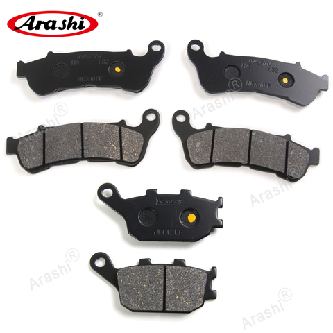 Arashi-pastillas de freno delanteras y traseras para motocicleta HONDA NC 700 X / DCT / ABS 2012 2013, accesorios para discos rotores NC700X ► Foto 1/6