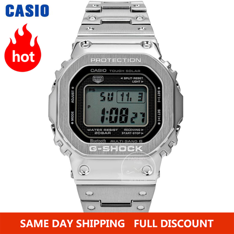 Casio smart Watch men g shock top brand conjunto de lujo 200m Impermeable Sport cuarzo Watch LED digital Militares hombres de buceo reloj g-shock Solar Bluetooth Radio controlado reloj de pulsera relogio masculino GWB ► Foto 1/5