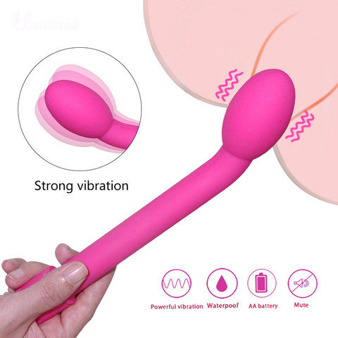 Vibrador de estimulación del punto G para mujer, Juguetes sexuales para adultos, consolador Anal para pezones, masajeador erótico, productos sexuales ► Foto 1/6