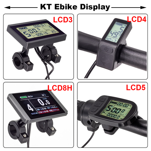 Pantalla Lcd para bicicleta eléctrica, accesorio KT LCD8H LCD3 LCD4 LCD5 para mando KT 24V 36V 48V, accesorios para bicicleta eléctrica ► Foto 1/6