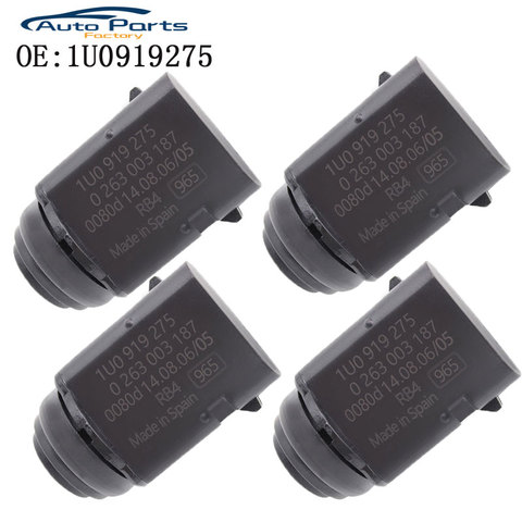 4 Uds Sensor de aparcamiento para Porsche Cayenne asiento Skoda V W Bora EOS Golf J * etta T * ouareg 1U0919275 1K0919275 1J0919275 3D0998275A ► Foto 1/6