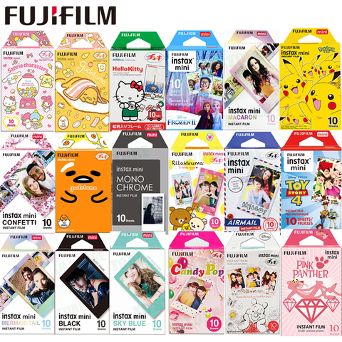 Fujifilm, 10-100 hojas, papel fotográfico instantáneo de dibujos animados de Alice para Fuji Instax Mini 8 9 70 7s 50s 50i 90 25 Share SP-1 2 ► Foto 1/6