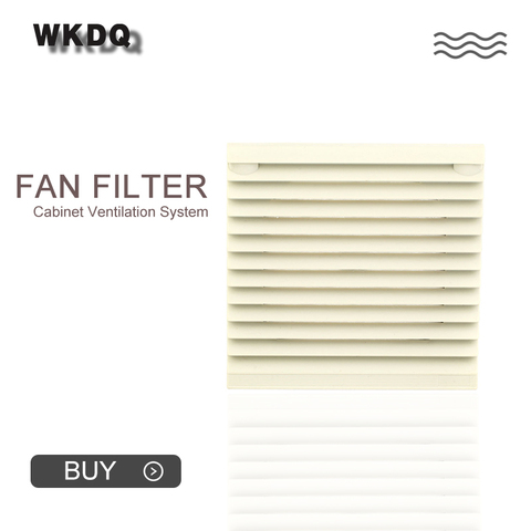 Juego de filtros de ventilación para FK-3322-300, persianas, rejillas, ventilador de escape, filtro de refrigeración sin ventilador ► Foto 1/6