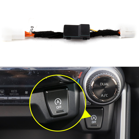 Para Toyota RAV4 XA50 2022 inteligente para automóbil para cancelador de parada automática del motor de arranque sistema eliminador de dispositivo Cable de enchufe ► Foto 1/5