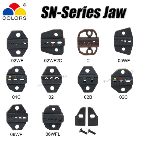 SN Crimp alicates Jaws DuPont 2,54, XH2.54,KF2510,5557,VH3.96 tubo enchufe terminales no aislados reemplazables Crimping herramienta muere juegos ► Foto 1/6