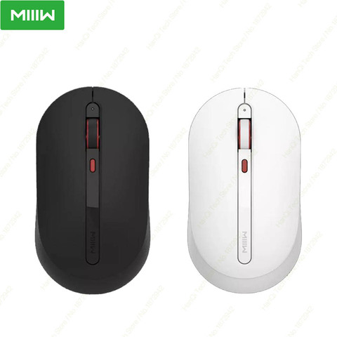MIIIW-ratón silencioso inalámbrico USB, dispositivo óptico con botón de conexión de 2,4 GHz, ajuste de 3 velocidades DPI para portátil y Notebook, alfombrilla de ratón para oficina ► Foto 1/6