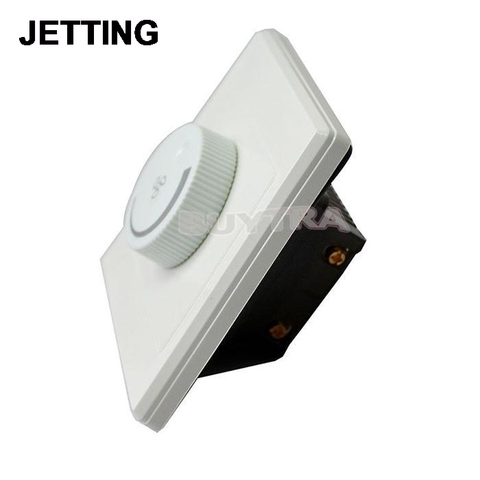 Ventilador de techo con control de iluminación Interruptor de Control de Velocidad, interruptor de atenuación con botón de pared, 220v, 10A ► Foto 1/3