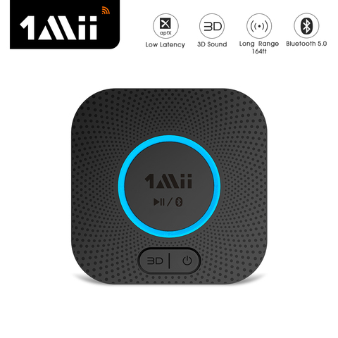 1Mii-receptor de Audio B06 Plus con Bluetooth 5,0, adaptador aptX LL HD 3D, 2RCA, 3,5mm, AUX, Bluetooth, para coche, auriculares, estéreo para el hogar ► Foto 1/6