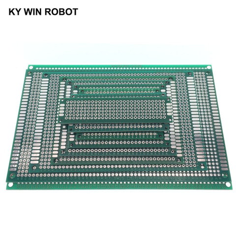 2x8 3x7 4x6 5x7 6x8 7x9 8x12 9x15x10x15 x cm doble lado prototipo Diy Universal impresa circuito PCB Placa de prototipos para Arduino ► Foto 1/3