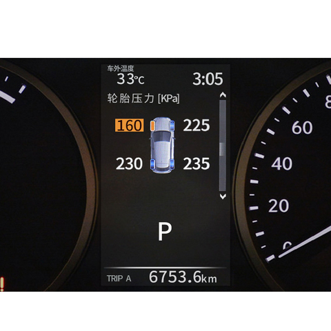 Sistema de supervisión de presión de neumáticos OBD TPMS, Sensor de seguridad inteligente en tiempo Real para Lexus NX200t NX300h IS300h ► Foto 1/6