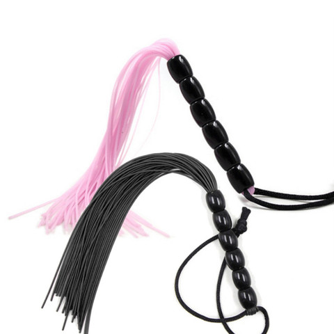 Látigo sexual de 3 colores, fetiches para juegos adultos, látigo, látigo, esclavo, Bondage, Juguetes sexuales para parejas, productos para mujer ► Foto 1/6