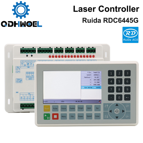 Ruida-controlador láser Co2 RDC6445 RDC6445G para máquina cortadora de grabado, actualización RDC6442 RDC6442G ► Foto 1/6
