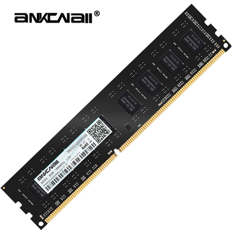 ANKOWALL DDR3 8 GB 4 GB de memoria 1600 Mhz 1333 MHz 240pin 1,5 V ram dimm ► Foto 1/6