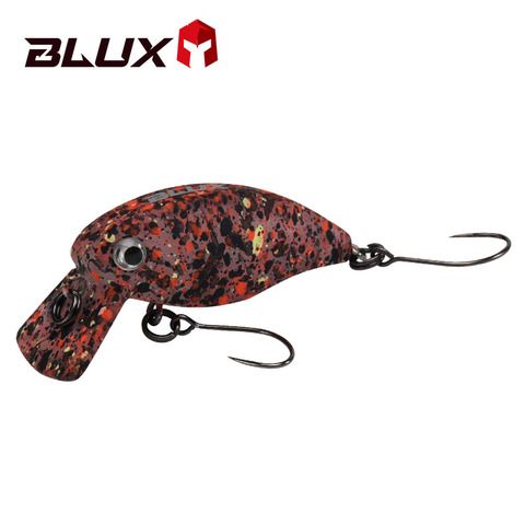 BLUX 35MM 2,2G Crankbait señuelo de Pesca flotante agua dulce superficial 1-2ft Wobbler Artificial de plástico duro, cebo de trucha, aparejo de manivela ► Foto 1/6