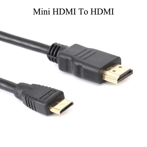 Cable HDMI HDMI1.4 para vídeo, Micro HDMI a HDMI, Mini HDMI a HDMI, versión 1080p, 3D, para HDTV, 0,5 M, 1,5 M, 3M, 5M, nuevo ► Foto 1/6