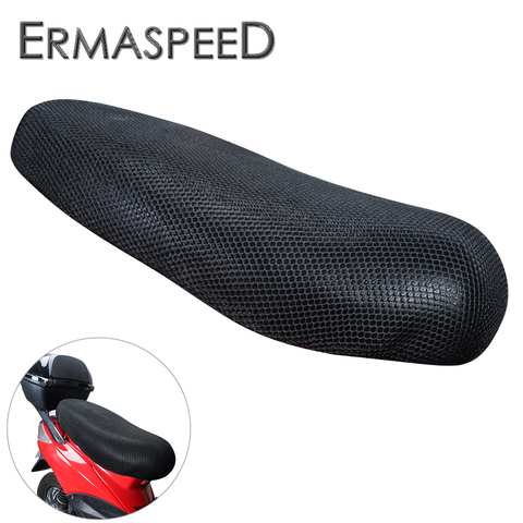 Funda Universal para asiento de motocicleta, Protector de malla 3D, transpirable, para Moto, Scooter y bicicleta eléctrica, M/L/XL ► Foto 1/6