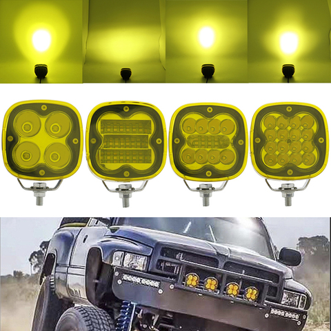 Lámpara LED antiniebla para conducción diurna, faro de luz Led de 3 pulgadas para motocicleta ATV 12V 24V SUV, haz de luz de trabajo ► Foto 1/6