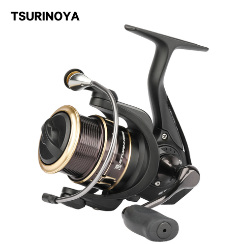 TSURINOYA-carrete de pesca ST 2000 2500 5,2: 1 7KG, carrete de arrastre ligero, 8 + 1, rodamiento de Metal, bobina de rueda suave ► Foto 1/6