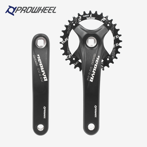 Prowheel-platos y bielas cuadradas para bicicleta de montaña, 170mm, 175mm, 30/32/34/36/38/40/42t, 64 104 bcd ► Foto 1/6