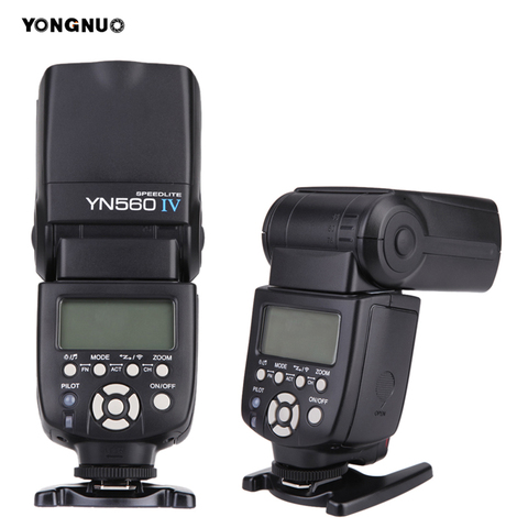 YONGNUO Speedlite YN 560 III IV inalámbrico maestro Flash Speedlite para Canon Nikon Olympus Pentax DSLR Cámara Flash Speedlite Original ► Foto 1/6