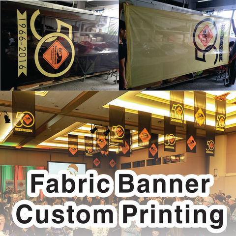 Personalizado impreso a todo color tamaño enorme banner de vinilo banner bandera de publicidad promocional celebración cualquier tamaño disponible ► Foto 1/6